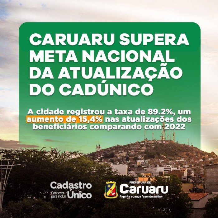 Foto: Reprodução/Prefeitura de Caruaru - PE
