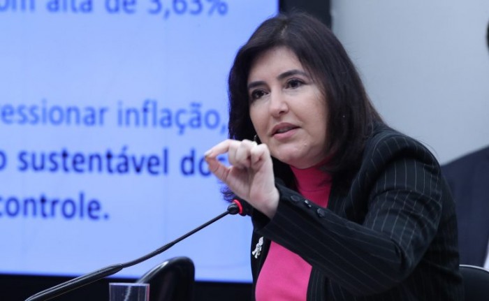 Simone Tebet, ministra do Planejamento - (Foto: Bruno Spada / Câmara dos Deputados)