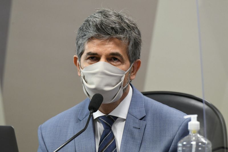 Teich ficou apenas 29 dias no cargo de ministro - (Foto: Jefferson Rudy/Agência Senado - 05.05.2021)