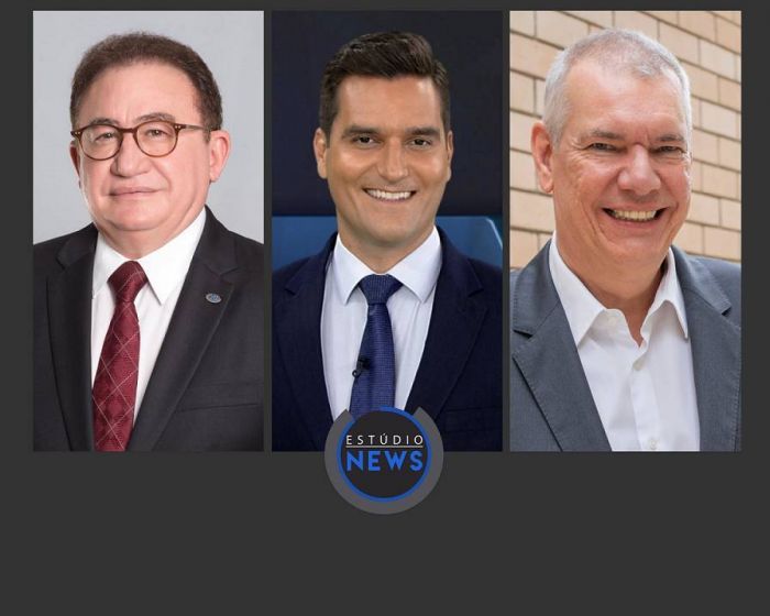 Manoel Linhares, Gustavo Toledo e Leonel Dias de Andrade Neto - (Foto: Divulgação )