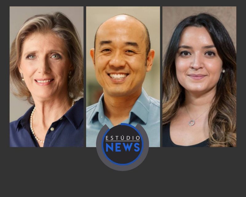 Cláudia Giudice, Marcus Nakagawa e Gabriella Marques - (Foto: Divulgação)