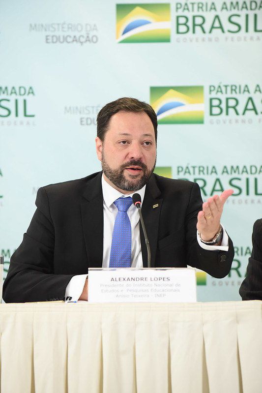 Lopes teve sua exoneração publicada no Diário Oficial desta sexta (26) - (Foto: Luis Fortes/MEC)