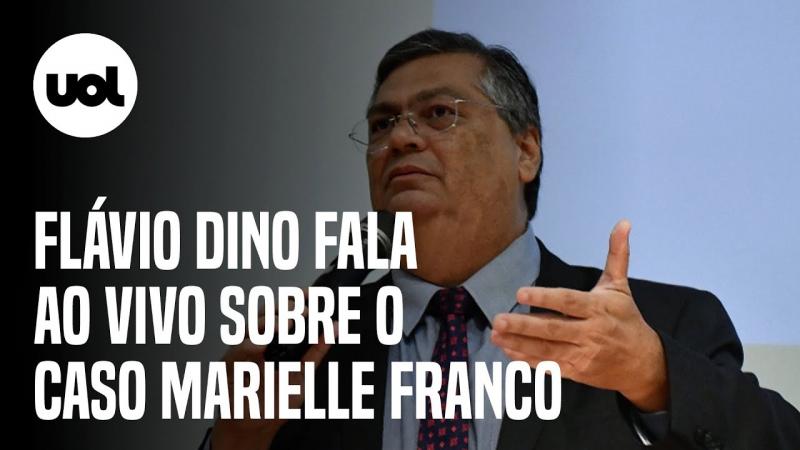 Flávio Dino: Coletiva sobre a investigação do assassinato de Marielle Franco e Anderson