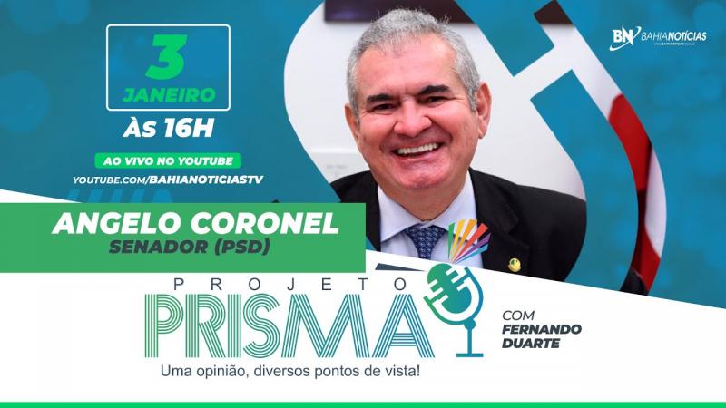 Podcast Projeto Prisma #021 - Senador Angelo Coronel 