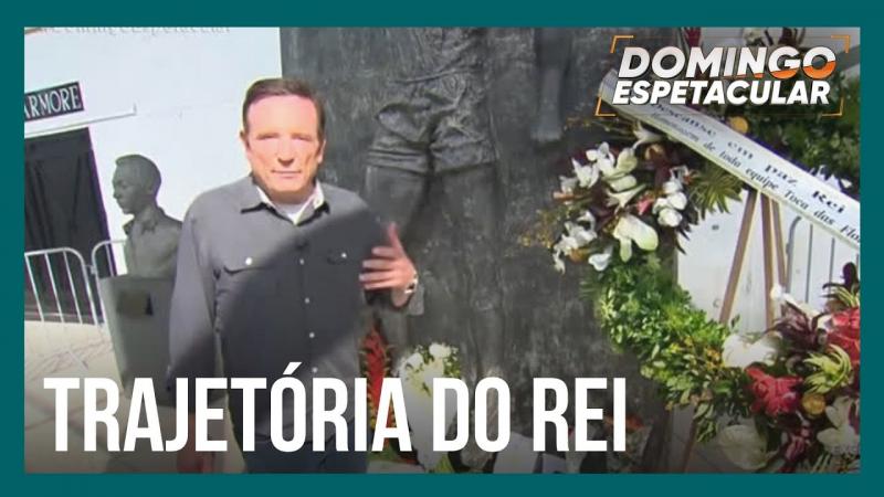 Roberto Cabrini mostra trajetória de Pelé, eterno Rei do Futebol