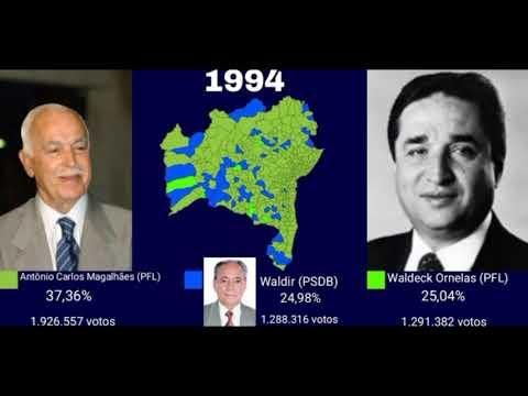 odas as eleições de ACM na Bahia (1970-1978-1990-1994-2002)