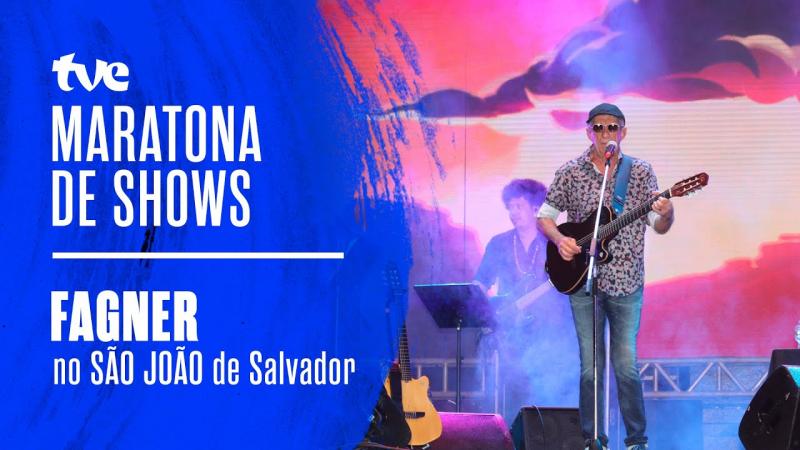 FAGNER NA MARATONA DE SHOW NA TVE BAHIA