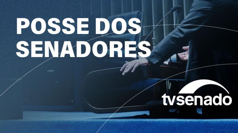 TV Senado ao vivo: posse dos novos senadores e eleição do presidente do Senado – 1/2/23