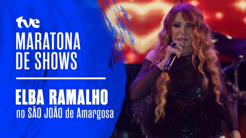 ELBA RAMALHO NA MARATONA DE SHOW NA TVE BAHIA