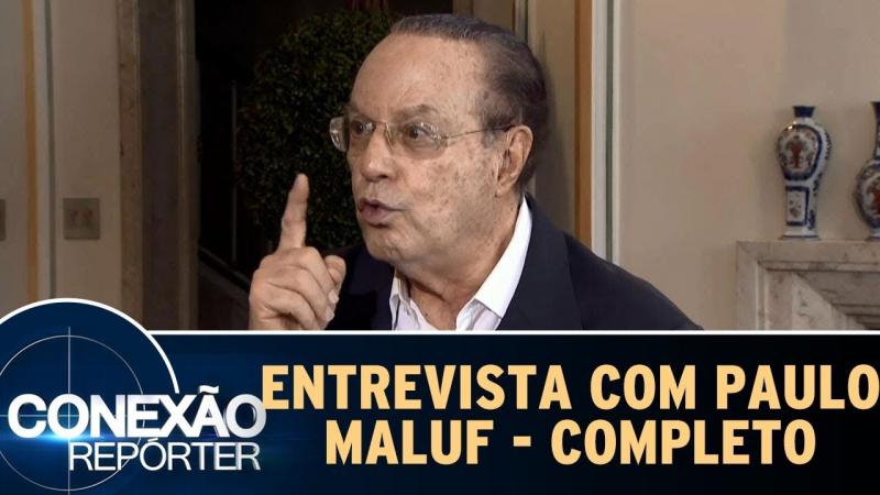 Entrevista com Paulo Maluf | Conexão Repórter (15/10/17)