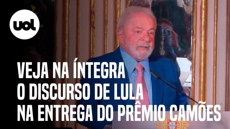 Lula diz que a democracia venceu ao entregar prêmio a Chico Buarque; veja discurso na íntegra