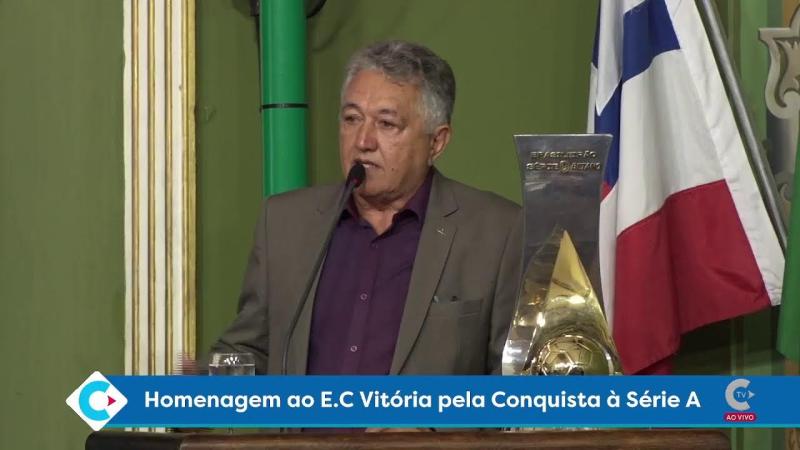 Sessão Especial em homenagem ao Esporte Clube Vitória, pela conquista do acesso à série A