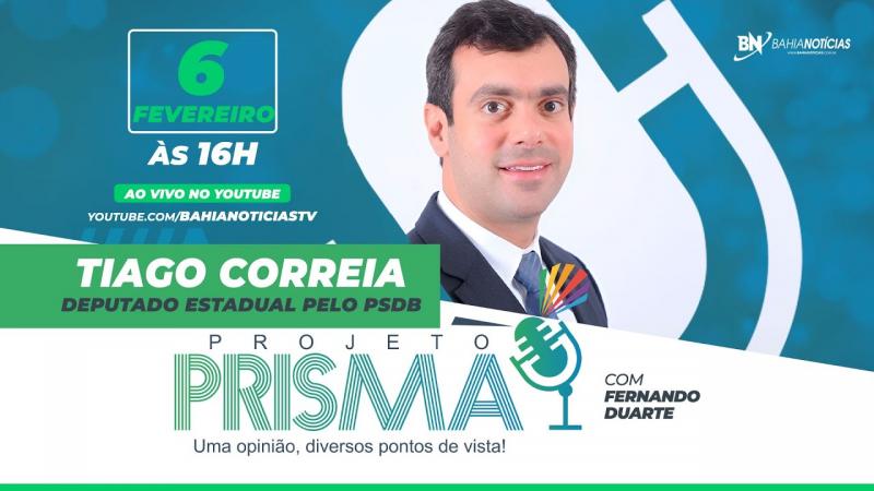 Podcast Projeto Prisma #026 - Tiago Correia | Deputado Estadual/PSDB
