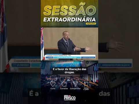 Deputado Prisco faz pronunciamento no Plenário da ALBA