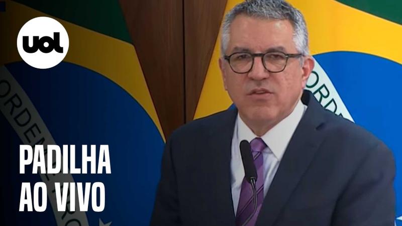 Padilha fala de reunião de Lula com governadores e atos golpistas no DF