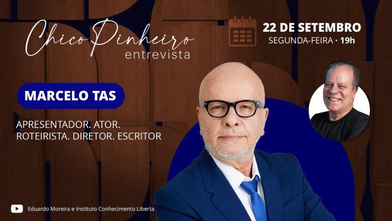 CHICO PINHEIRO ENTREVISTA - 22/09/25 - CHICO PINHEIRO ENTREVISTA MARCEL TAS
