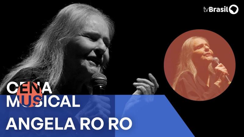 Cena Musical apresenta último show gravado para a TV da cantora Angela Ro Ro