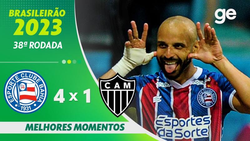 BAHIA 4 X 1 ATLÉTICO-MG | MELHORES MOMENTOS | 38ª RODADA DO CAMPEONATO BRASILEIRO