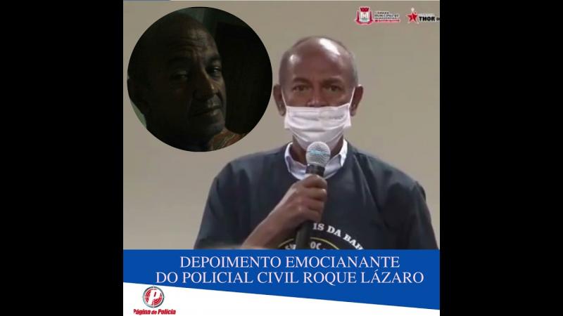 O destaque da Audiência Pública foi o IPC, Roque Lázaro (aposentado), seu discurso comoveu à todos.