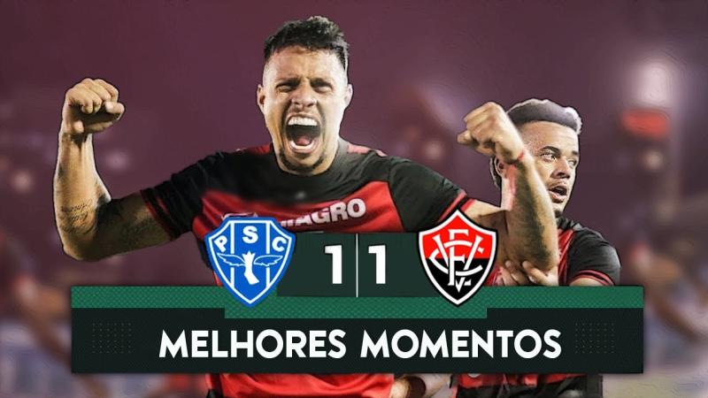 Paysandu 1x1 Vitória | Classificação do Vítória p/Série B| MELHORES MOMENTOS