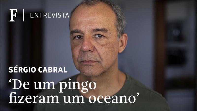 'De um pingo fizeram um oceano', diz Sérgio Cabral sobre denúncias de corrupção | ENTREVISTA
