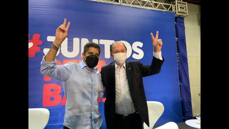 Evento oficializa aliança entre ACM Neto e João Leão