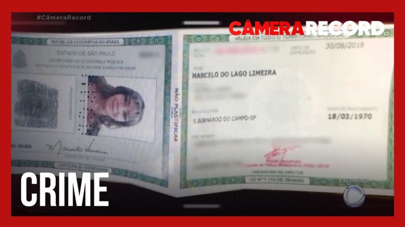 Maryanna emite documento de identidade com o nome de Marcelo do Lago