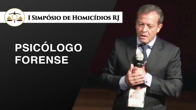 Psicologia Forense - Investigador Gilvan Ferreira no I Simpósio de Homicídios